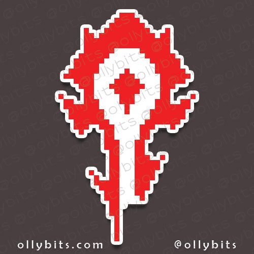 The "Bad Guys" Vinyl Stickers (2") Ollybits Pixel Art